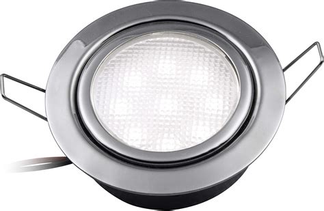 12V LED RV Boat Ceiling Lights Recessed Interior Dome Light Cabinet Roof Cabin Overhead ...