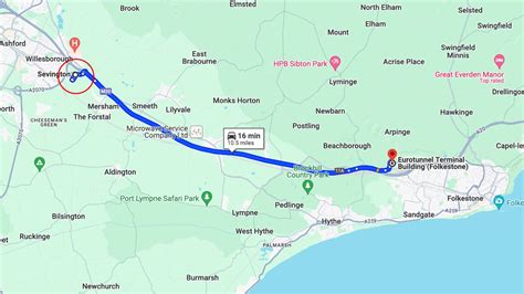 How to find UK Border Force Customs at Folkestone - MEDIA CARNETS