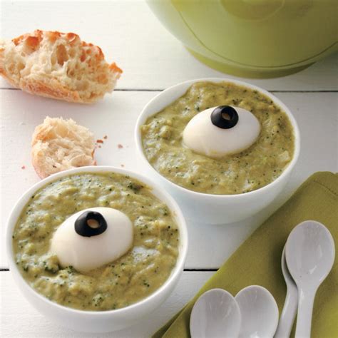 Green Gruel with Eyeballs recipe | Epicurious.com