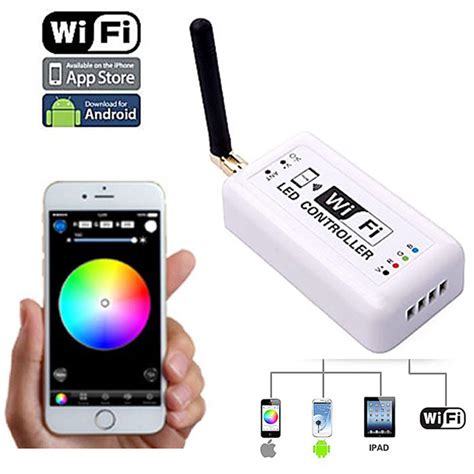 WiFi Cell Phone Apple iOS Android RGB LED Color Changing Light Remote Controller 636676498225 | eBay