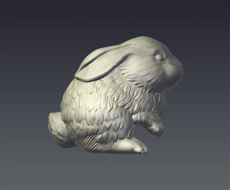 ウサギ 無料 3D モデル Stl - .stl ダウンロード - Free3D