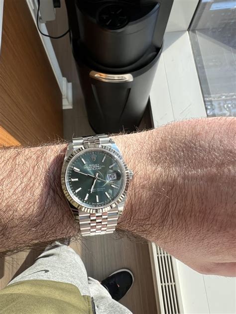 My new green dial! : r/rolex