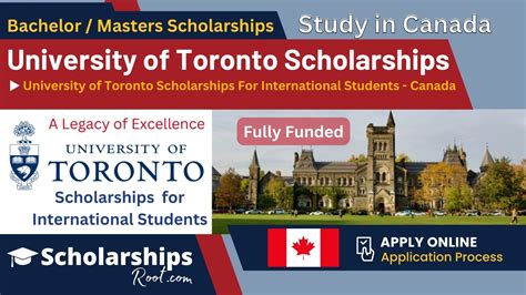 University of Toronto Scholarships 2024 Canada | U of T Scholarships (Fully Funded ...