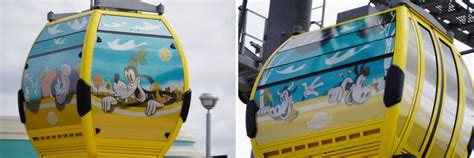 PHOTOS: Disney Skyliner cabins finally uncovered