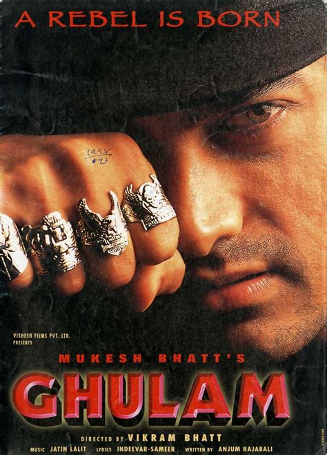 21 Years of Ghulam. (19/06/1998) | Vikram bhatt, Bollywood posters, Elia kazan