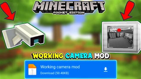 Security Camera Mod for Minecraft pocket edition 1.19 🔥| Camera Mod | mods para minecraft pe 1. ...