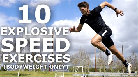 10 Explosive Speed Exercises | Bodyweight Exercises To Increase Your ...