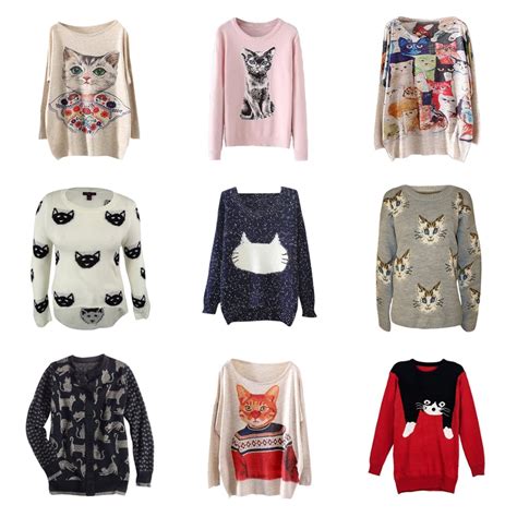 Cute Cat Sweaters To Keep You Warm This Fall & Winter! – Meow As Fluff