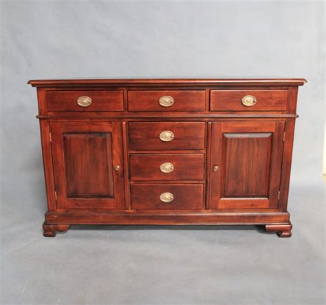 Solid Mahogany Wood 6 Drawers Buffet | Turendav Australia | Antique Reproduction Furniture