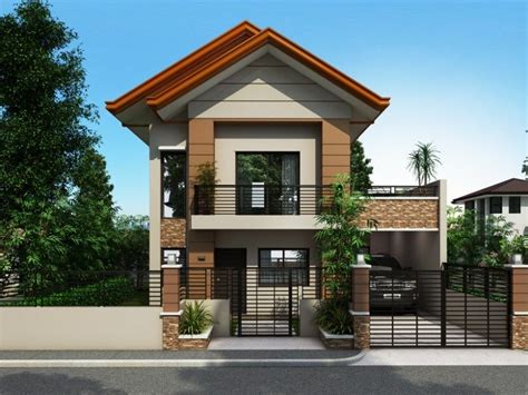 Small House With Second Floor Design In Philippines - Architectural ...