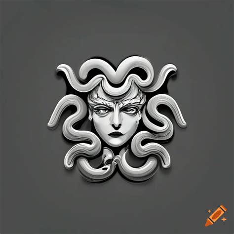 Modern medusa logo design on Craiyon