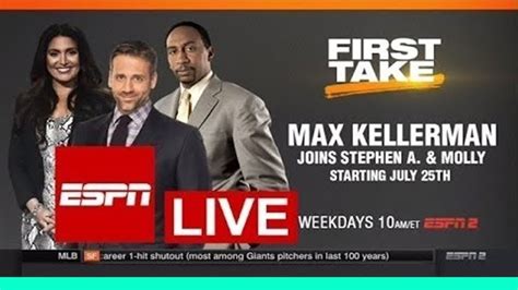 Live: ESPN First Take Today 6/10/2017 - YouTube