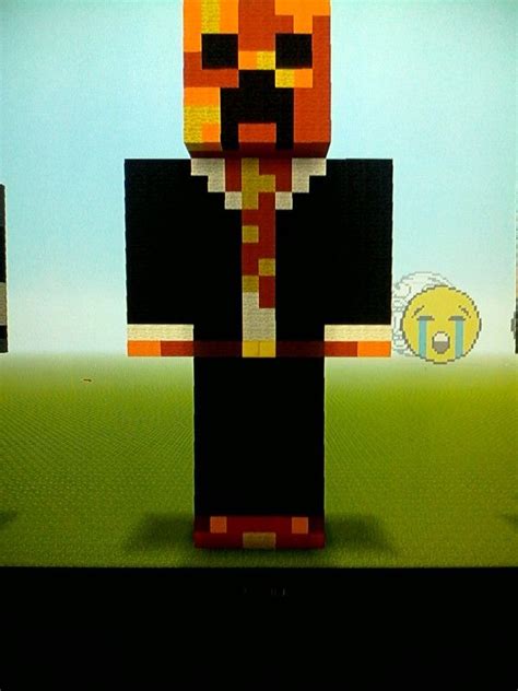 Preston Logo In Minecraft - Download Preston Hoodie Shirt Fire Logo ...