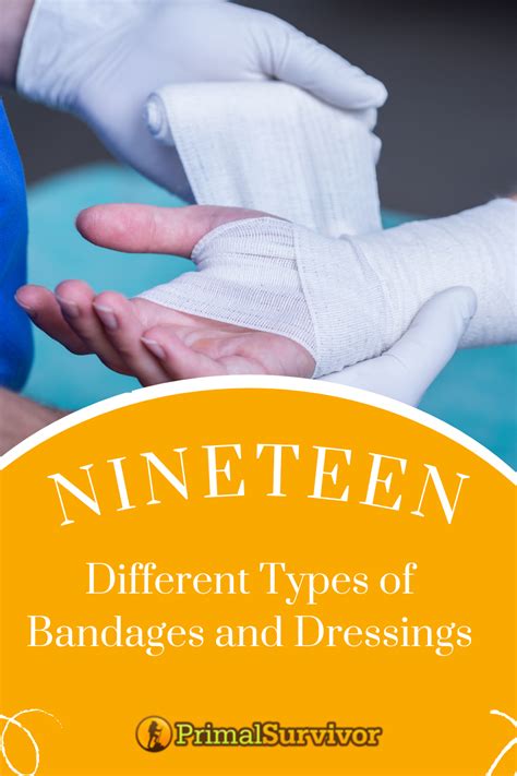 The 19 different types of bandages and dressings – Artofit