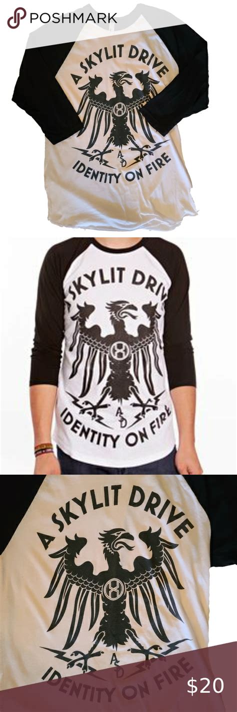 A Skylit Drive Black and White Baseball T-Shirt | American apparel shirt, Clothes design ...