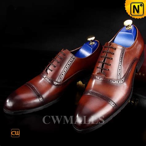 CWMALLS® Vintage Brogue Leather Dress Shoes CW716033