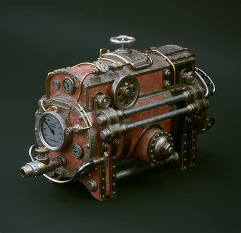 ArtStation - Steampunk machines V01