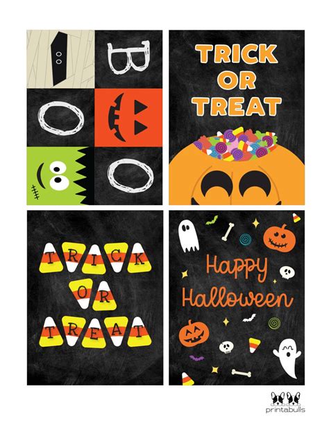 40+ Free Printable Halloween Cards | Printabulls | Free printable ...