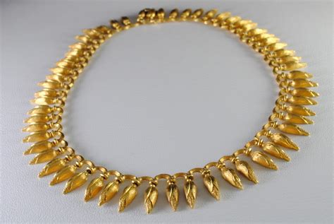 ilias LALAoUNIS Solid 18K Yellow Gold Choker Necklace (SOLD) • Eternal ...