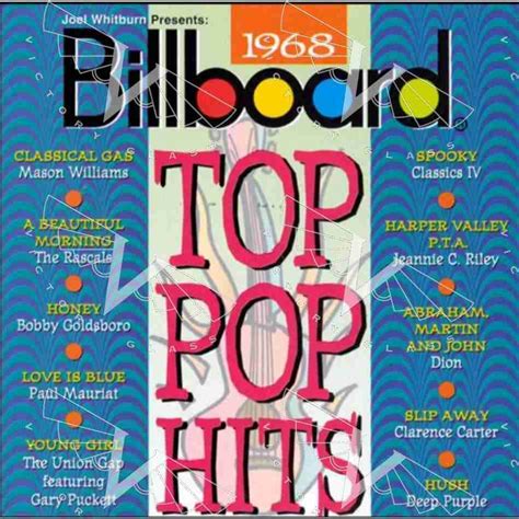 Billboard Top Pop Hits-1968-CD - Victory Glass