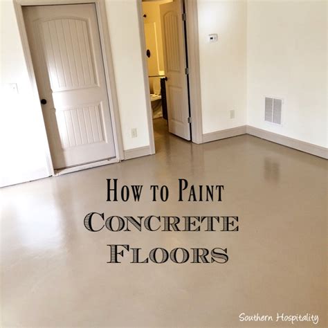 Easiest Way To Paint Concrete Floors – Flooring Guide by Cinvex