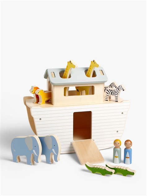 John Lewis My First Noah's Ark Wooden Toy