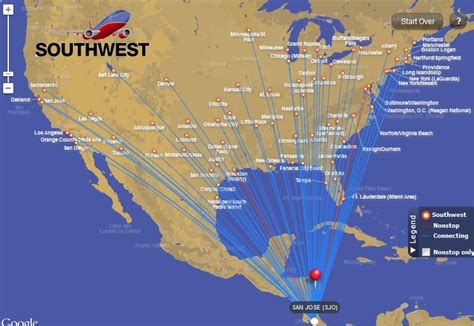 Southwest Destination Map - Photos