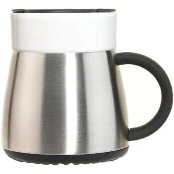 Amazon.com | Contigo Thermo Ceramic 10-Ounce Desk Mug, White: Insulated Ceramic Coffee Mug ...