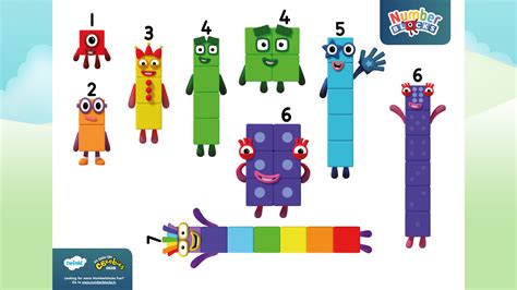 Numberblocks Printables 1-100