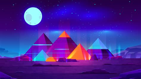 Pyramids Minimalist 4k Wallpaper,HD Artist Wallpapers,4k Wallpapers ...