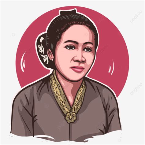 Illustration Of Our Mother Ra Kartini Hero Indonesian Independence, Kartinis Day, Heros Day, Our ...