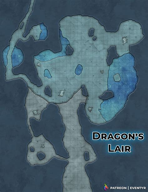 The Wyrm's Lie 5E Adventure + Free White Dragon Lair Map! - Eventyr Games