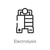 Electrolysis Icon Vector Isolated On White Background, Electrolysis Sign Stock Vector ...