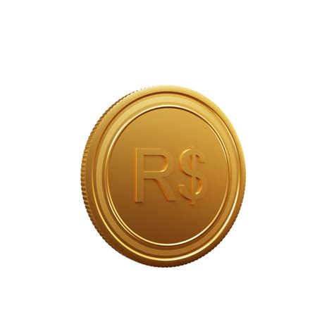 Currency Symbol Brazilian Real 3D Illustration 12229385 PNG