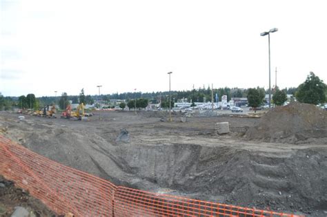 Construction begins at CarMax location on Highway 99 - Lynnwood Today