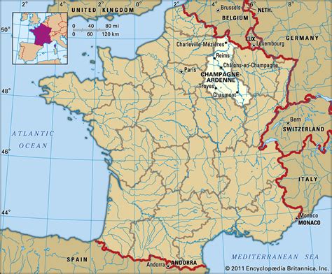 Where Is The Champagne Region Of France Map - Freida Carol-Jean