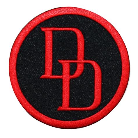 Daredevil Logo Iron-On Patch Marvel Comics Superhero Apparel Accessory Applique - Walmart.com