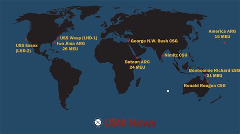 Us Navy 7th Fleet Map