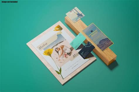 Premium PSD | Stationary branding mockup design