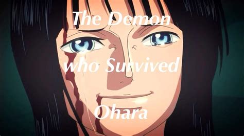 History of Nico Robin Part 1: Demon who Survived Ohara | One Piece Amino