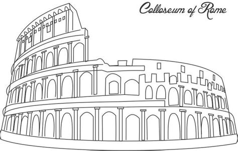 Famous Italy Landmarks Coloring Pages Coloring Pages