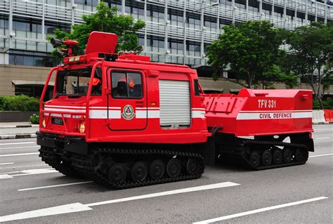 The Little Red Machines IV | Tracked Fire-Fighting Vehicle (… | Flickr