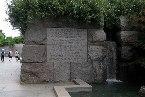 Washington DC: FDR Memorial - Second Term | "We must scrupul… | Flickr