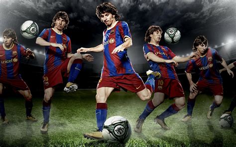 Download FC Barcelona Soccer Lionel Messi Sports HD Wallpaper