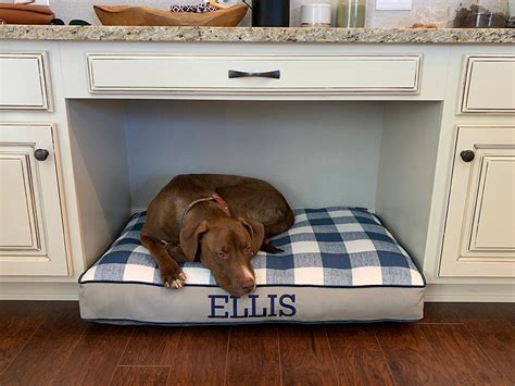 Custom Size Dog Bed Cushion Cabinet Dog Beds crate nook pillow | Etsy