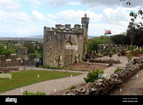 Gwrych Castle and Gardens Abergele North Wales Stock Photo - Alamy