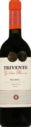 Trivento Malbec Golden Reserve, 750 mL - Fry’s Food Stores