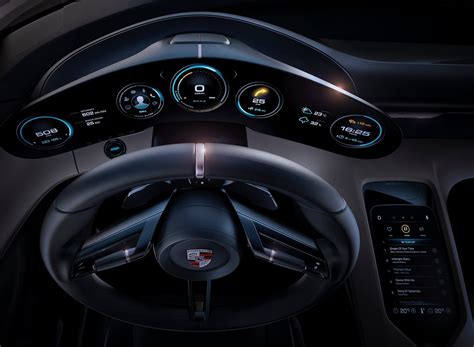 Frankfurt 2015: Porsche Mission E Concept revealed Porsche Mission E ...