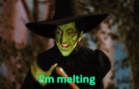 Wicked Witch Of Oz Screaming I'm Melting GIF | GIFDB.com