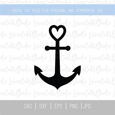 Anchor Silhouette Sailor Sailingfree Svg File Svg Heart | Porn Sex Picture